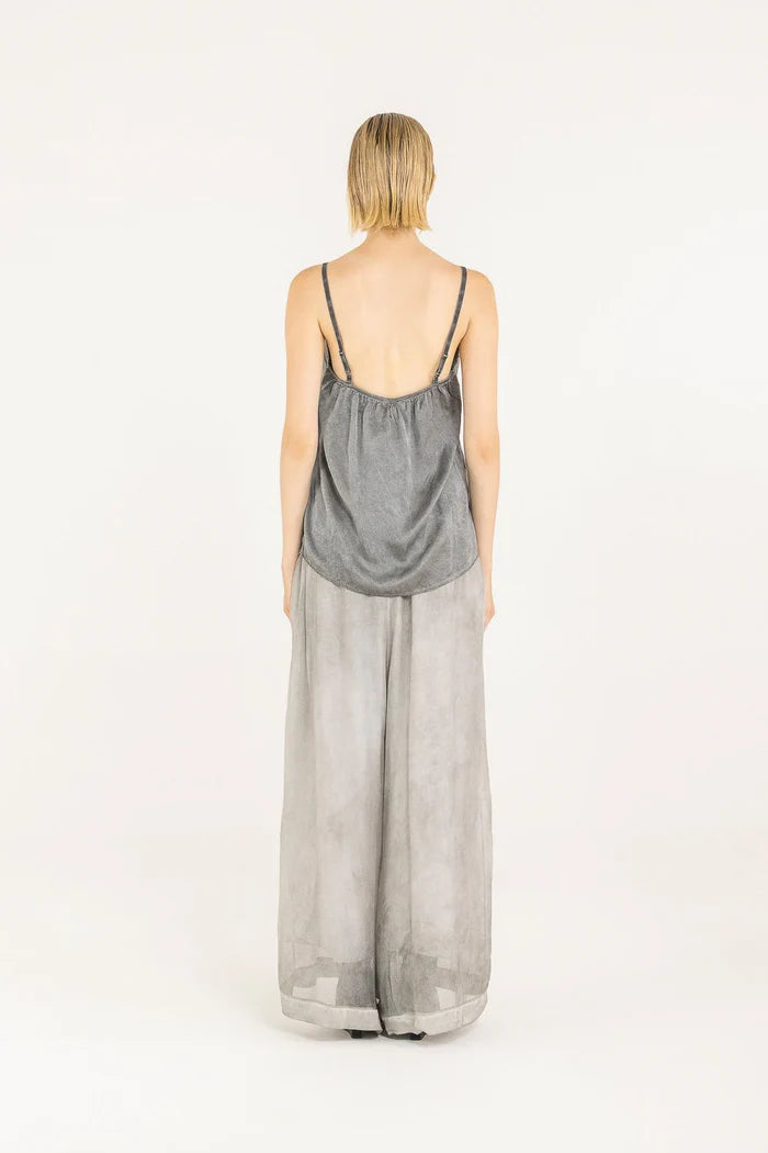 Sanctamuerte Dress worn by model in natural setting LUXAMORE 