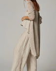 Estillo Emporio Papillion Jumpsuit - Panna White - LUXAMORE -Jumpsuits-100% Linen, exclusively made in Positano for Estilo Emporio. The Papillion Jumpsuit is a low maintenance design with a luxe feel, featuring a slight crop leg silhouette and a bust overlay flattering for all shapes and size. Colour Panna White Size Small L4046