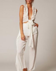 Estilo Emporio Coco Pant - LUXAMORE -Pants-Estilo Emporio Coco Pant Effortlessly chic and versatile is an essential designed to embody the relaxed elegance of European style.  Shop Estilo Emporio Pants.