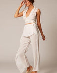 Estilo Emporio Coco Pant - LUXAMORE -Pants-Estilo Emporio Coco Pant Effortlessly chic and versatile is an essential designed to embody the relaxed elegance of European style.  Shop Estilo Emporio Pants.