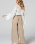 Estilo Emporio Raffles Top - LUXAMORE -Tops-Estilo Emporio Raffles Top Wide sleeves, amazing light linen fabric looks amazing paired with the Pocket Pant. Size. Shop Estilo Emporio Tops at Luxamore.