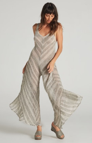 Estilo Emporio Senorita Jumpsuit - LUXAMORE -Jumpsuits-Estilo Emporio Senorita Jumpsuit weave allows the jumpsuit to just hang on the body in all the right places, easy to wear, easy to travel. Shop Estilo Emporio.