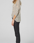 Estilo Emporio Tao Top - LUXAMORE -Tops-Editors Notes The Tao Top is amazing! A beautifully cut loose weave linen top, made in Positano Italy from Italian linen. This top fits true to size and is a must for any wardrobe. In a textured open weave, the Tao has a boho luxe feel with an understated loose 3/4 sleeve. Handmade in Italy the traditional way, Italian linen Comes in White, Natural, Java, Vesuvio, Plain Size - OSFA Style L1011