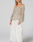 Estilo Emporio Off the Shoulder Twiggy Top - LUXAMORE AUSTRALIA