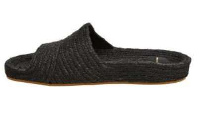 Estilo Emporio Woven Jute Flat Slide - Black last pair size 38 - LUXAMORE -Shoes-Editors Notes This divine range of jute footwear made in Spain and beautifully curated by Estilo Emporio. Fits true to size. 100% Jute and leather sole Black or Natural AVAILABLE NOW ! Style # SH9446A
