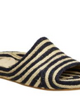 Estilo Emporio Woven Jute Flat Slide - LUXAMORE -Shoes-Estilo Emporio Woven Jute Flat Slide This divine range of jute footwear made in Spain and beautifully curated, shop Estilo Emporio slides at Luxamore.