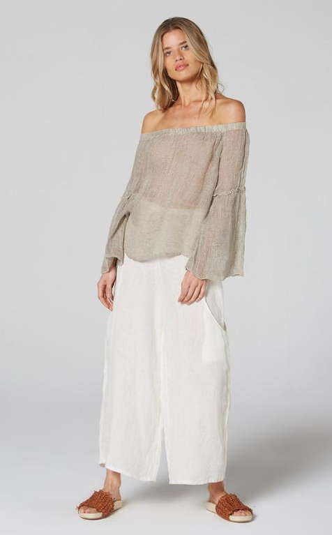 Estilo Emporio Off the Shoulder Twiggy Top - LUXAMORE AUSTRALIA
